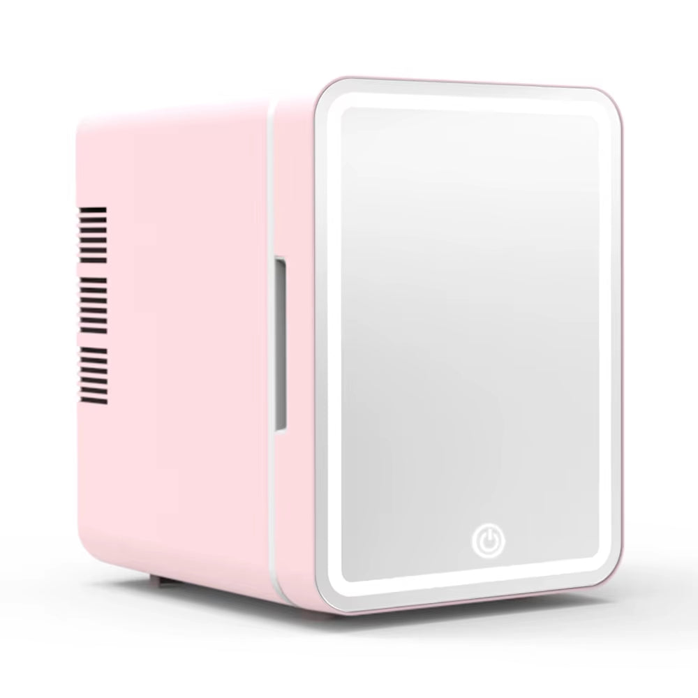 4L Makeup Mini Fridge for Bedroom Car Office & Dorm Cooler & Warmer Portable Small Refrigerator for Cosmetics, Skin Care